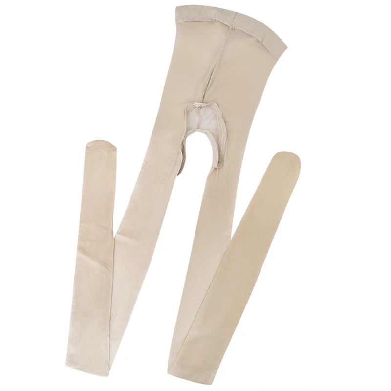 Ультра-тонкие 1D телесные сексуальные масляные колготки блестящие красивые