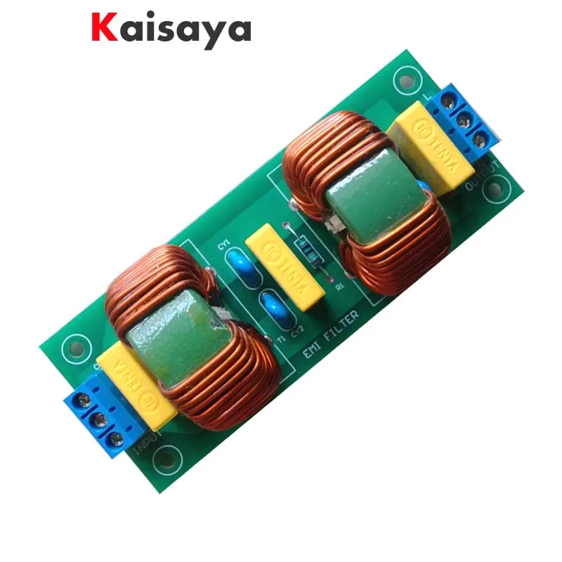 Двухступенчатый очиститель электропитания 10A EMI фильтр для очистки от шума