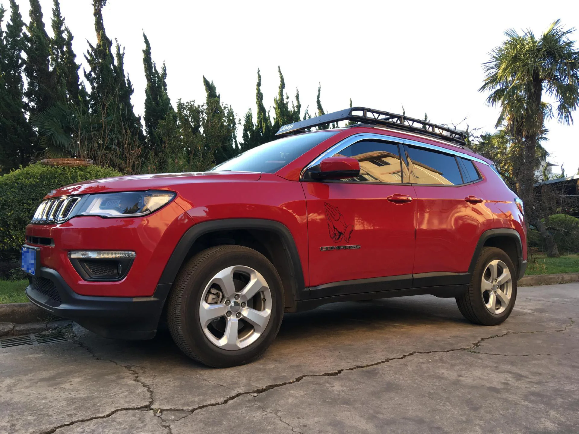 ABS хромированный Пластиковый оконный козырек тенты Защита от солнца и дождя