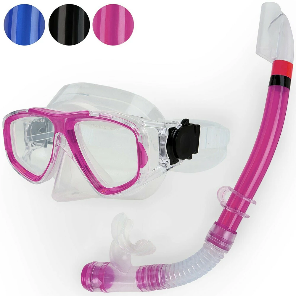 Профессиональная маска для дайвинга подводного плавания и очки ныряния плавание