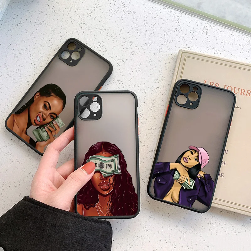 Жесткий матовый чехол для телефона iPhone 12 Mini 11 Pro X XS Max XR 8 7 6 6s Plus