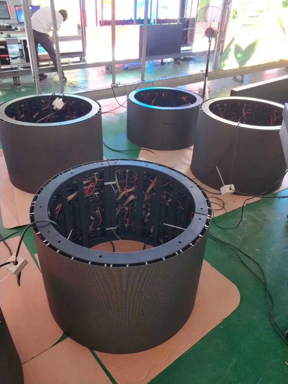 Shenzhen светодиодный дисплей от производителя по низкой цене мягкая Светодиодная