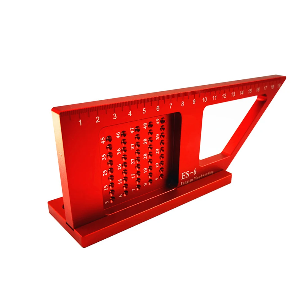 Angle Measuring Ruler Home Marking Miter 45/90 Degree Scribing Gauge Carpentry Portable 3D Aluminum Alloy Multifunctional | Инструменты