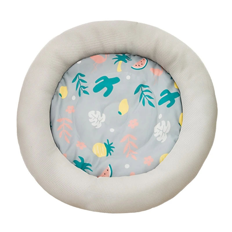 

Cat Bed Soft Comfortable Summer Thin Section with Self Cooling Systerm Removable T21C