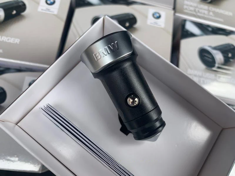 Car original 3A USB charger For BMW universal f10 f15 f16 f25 f26 f30 e90 f01 g30 g50 quick dual cigarette lighter adapter | Автомобили и