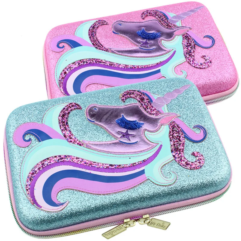 Единорог пенал Kawaii милый trousse scolaire большой емкости Пенал для ручек школьные