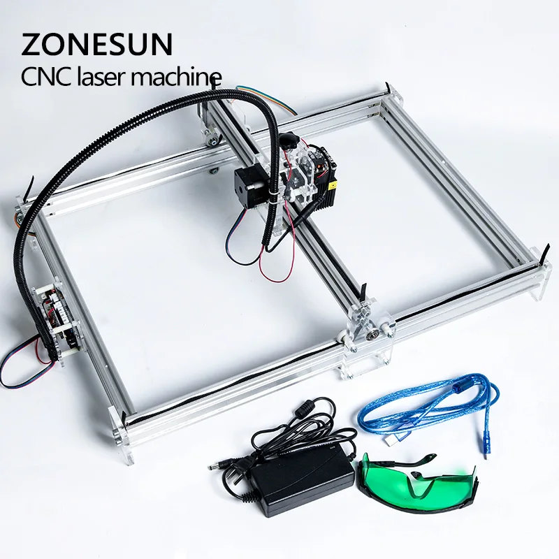 

ZONESUN 5500MW AS-3 Big Work Area 65*50cm DIY Laser Mcahine Laser Engraving Machine CNC Laser Machine Advanced Toys Best Gift