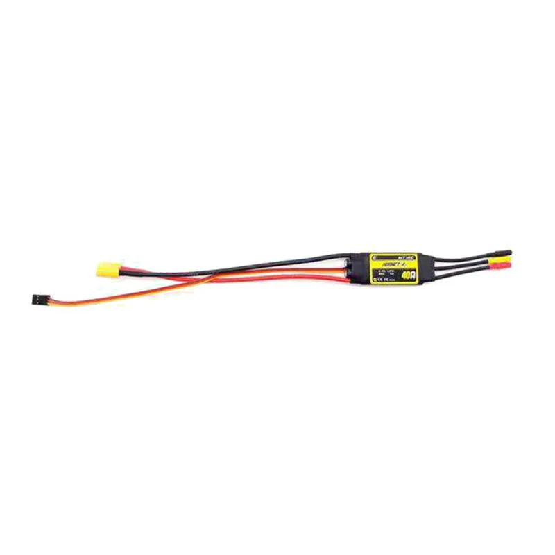 HTIRC Hornet 2 4S 40A Brushless ESC с 5V/3A BEC XT60 разъем Электрический Скорость контроллер для RC