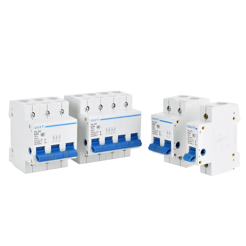 HL30 низкое напряжение 400 В 3 P 63a фазный изолятор переключатель Disconnector AC 50 Гц мини
