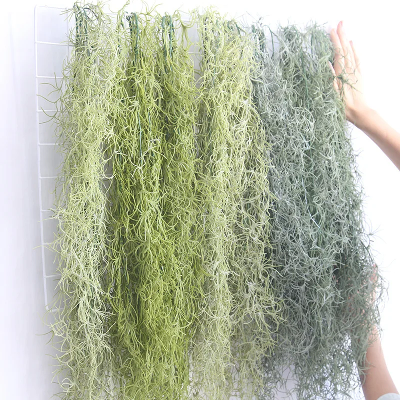 

91CM Hanging Cane Grass Simulation Plant Home Decoration Wedding Plant Wall Artificial Flowers