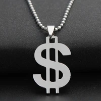 free delivery dayuan symbol pendant necklace mens and womens bead chain 316l stainless steel necklace