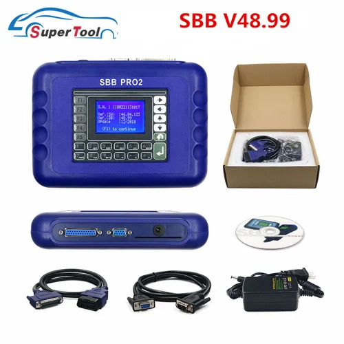 Новейший SBB Pro2 V48.99 V48.88 v17.02 Мини Zedbull автоматический программатор ключей SBB Pro 2 48,99 48,88 Zed Bull OBD2 OBDII Автомобильный ключ - Цвет: SBB V48.99