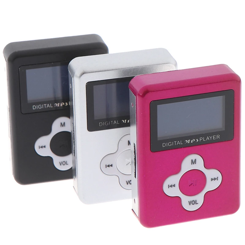 Новое поступление USB мини MP3-плеер ЖК-экран Поддержка 32 ГБ Micro SD TF карта walkman MP3-плеер Мини Прямая