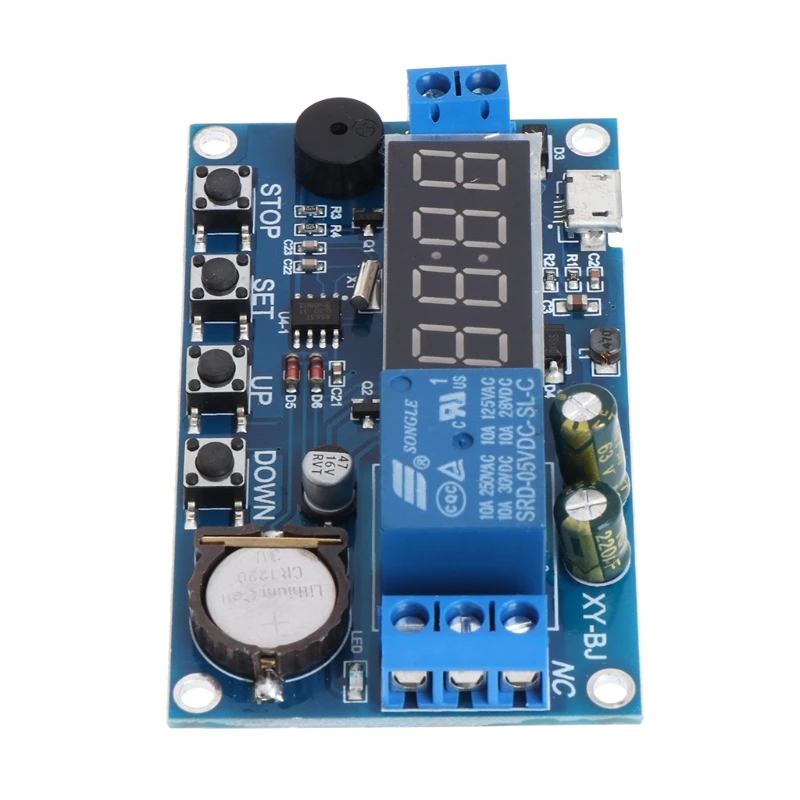 Цикл запуска таймерный выключатель с задержкой 12 В 24 релейный модуль