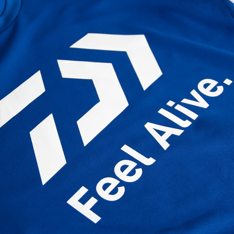 

DAIWA Fishing T Shirt Outdoor Sports Clothes Quick Drying Sun Protection Anti-UV DAWA Men Breathable Short Sleeve Fishing tshirt