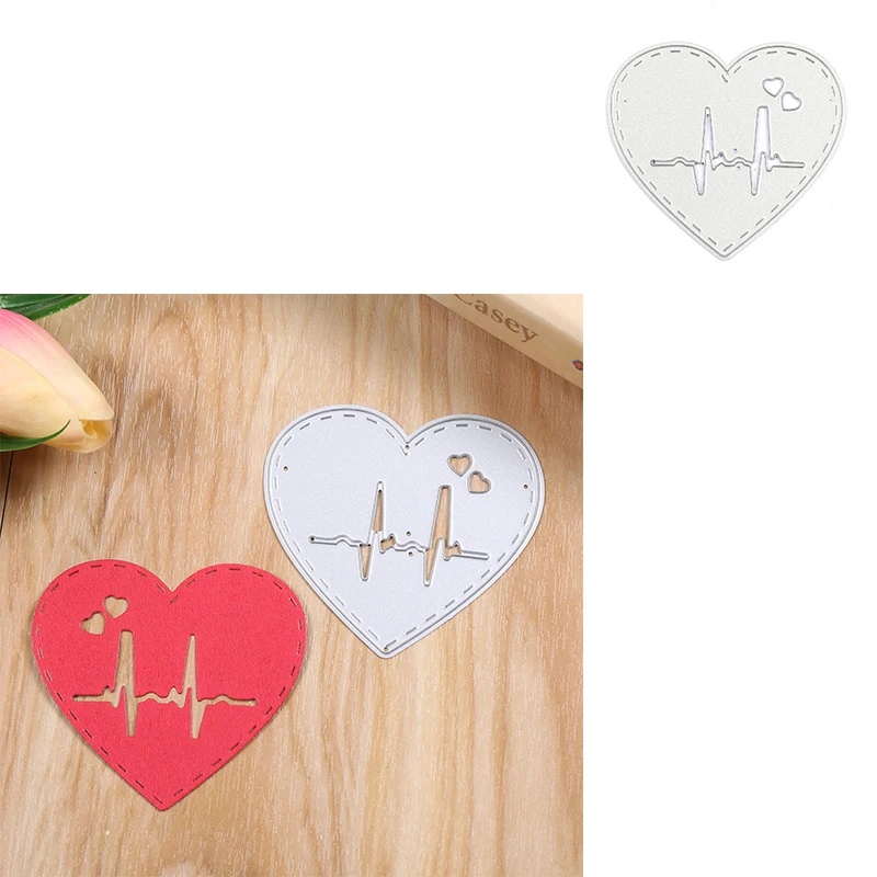 

metal cutting dies mold die cut love heart diy Scrapbook paper craft knife mould blade punch stencils dies embossing dies