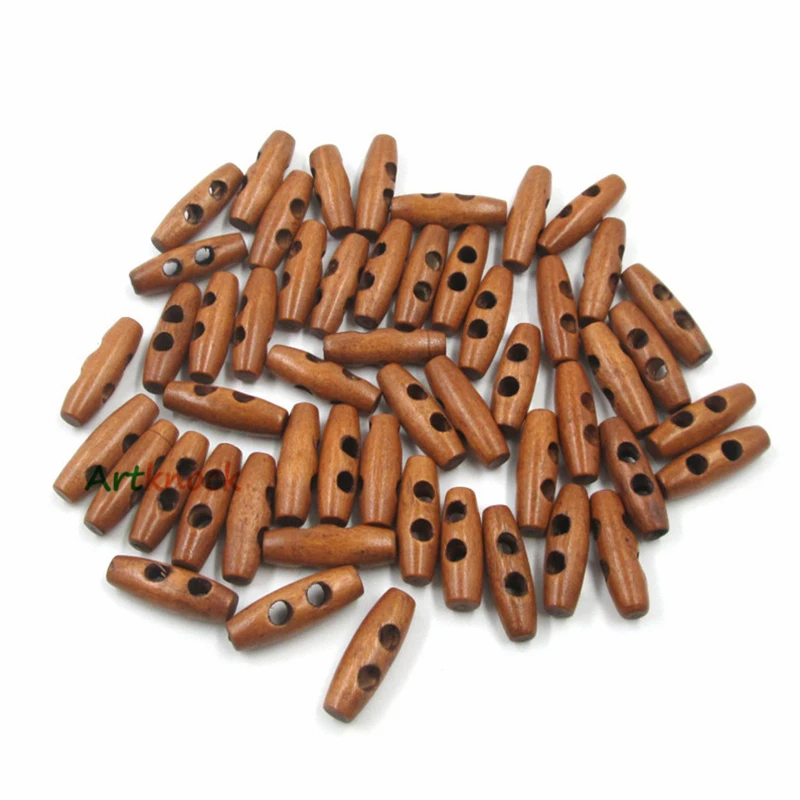 20 шт. украшения для скрапбукинга аксессуары рукоделия деревянные пуговицы