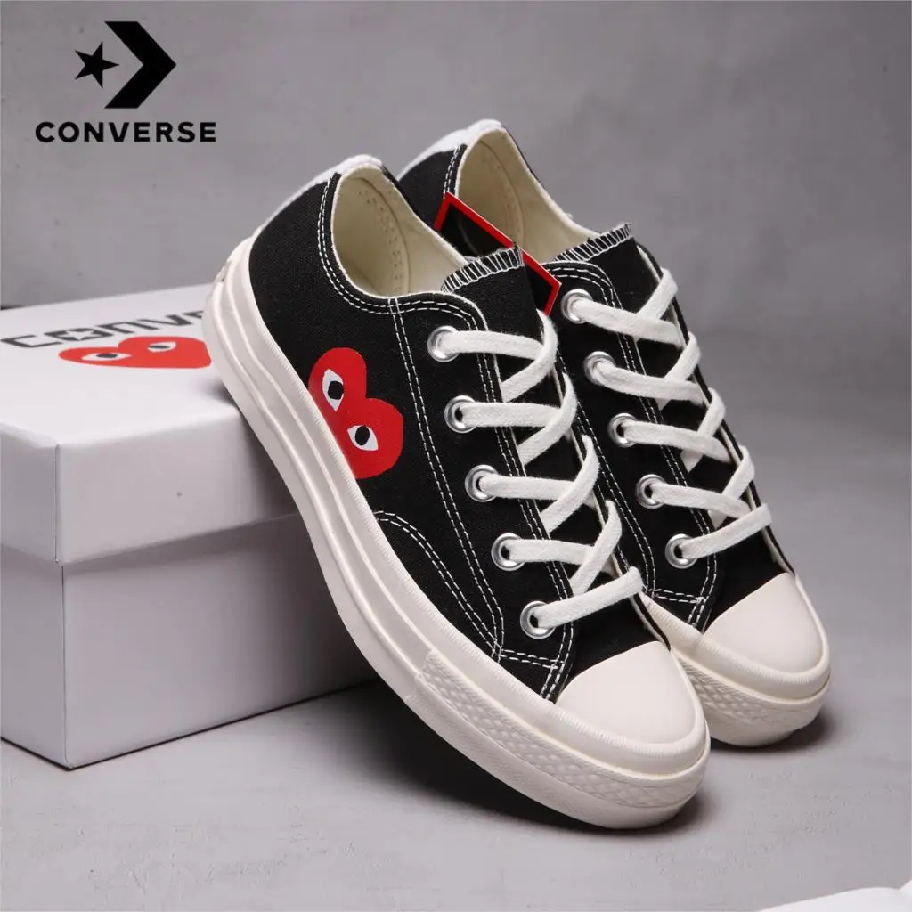 

Converse todas as estrelas chuck 70 taylor chaussure toile original hommes cestas unissex bas cdg noir chaussures de skate