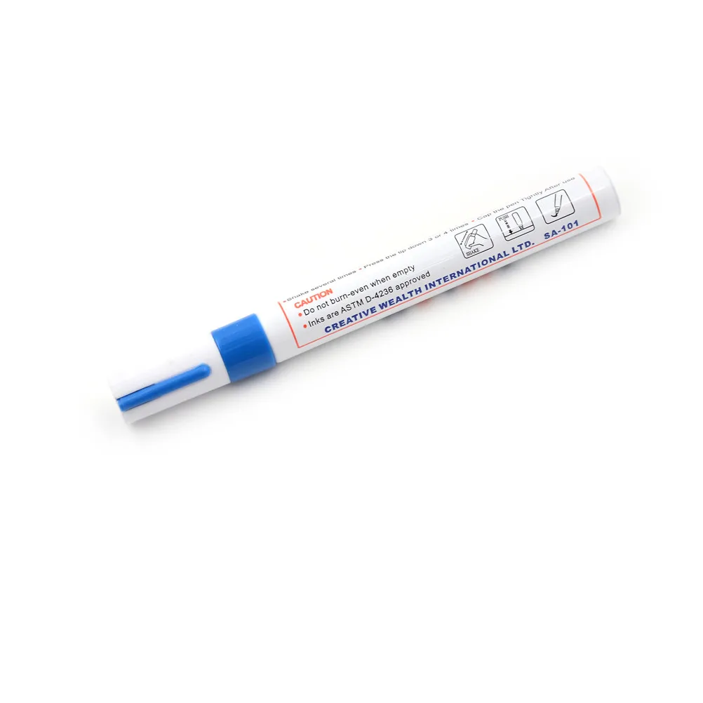 

1PC Colorful Universal Waterproof Permanent Paint Marker Pen 10 Colors Marking Pen Tire Metal Surface Repair Paint Pens