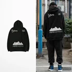 Модные осенне-зимние флисовые винтажные толстовки в стиле хип-хоп для мужчин с принтом High Street Dark Souls Purpose Tour Futura