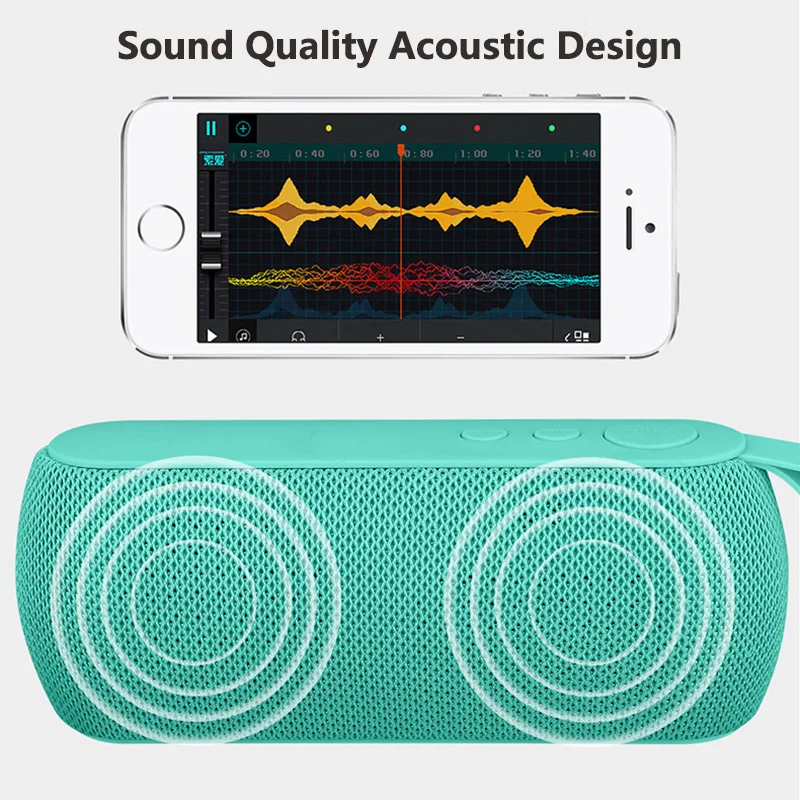 Мини Bluetooth динамик Портативный на открытом воздухе s беспроводной сабвуфер с