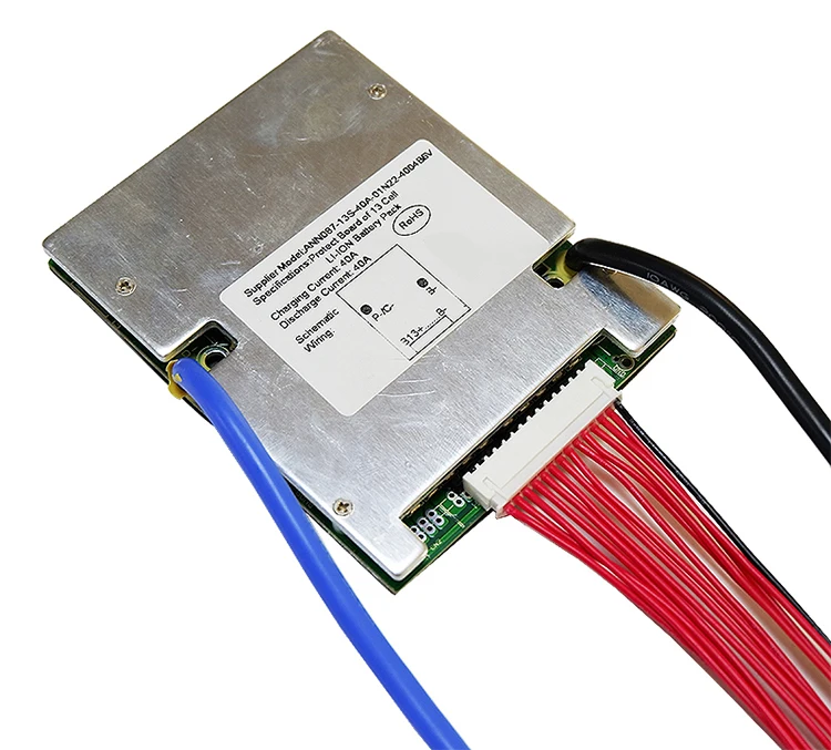 48V BMS 13S используется для 48v 10ah 20ah 30ah 40ah 50ah литий ионный аккумулятор 3 7 v cell 13s PCM / PCB с