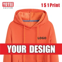 yotee autumn and winter thick trend pullover logo custom sports men and women casual hoodies