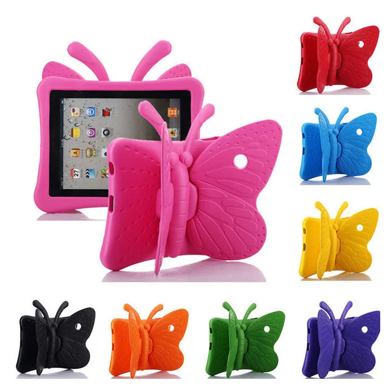 Чехол для планшета IPAD 5 6 Air 1 2 3D бабочка EVA чехол подставка новинка 9 7 дюймов 2017 2018