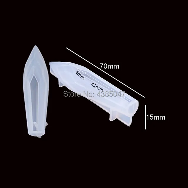 08-70x15 Высушенный цветок силиконовые УФ смолы эпоксидной формы DIY ювелирные изделия инструмент ювелирные изделия формы кристалл алмазные формы - Цвет: 08-70x15