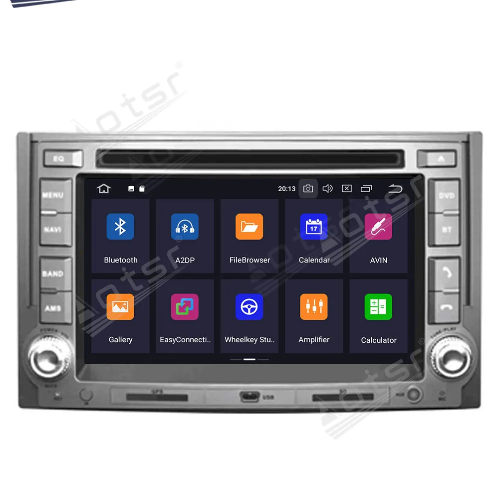 Автомобильный мультимедийный плеер DSP Android 10 PX5/PX6 GPS-навигация для Hyundai H1 Grand Royale I800