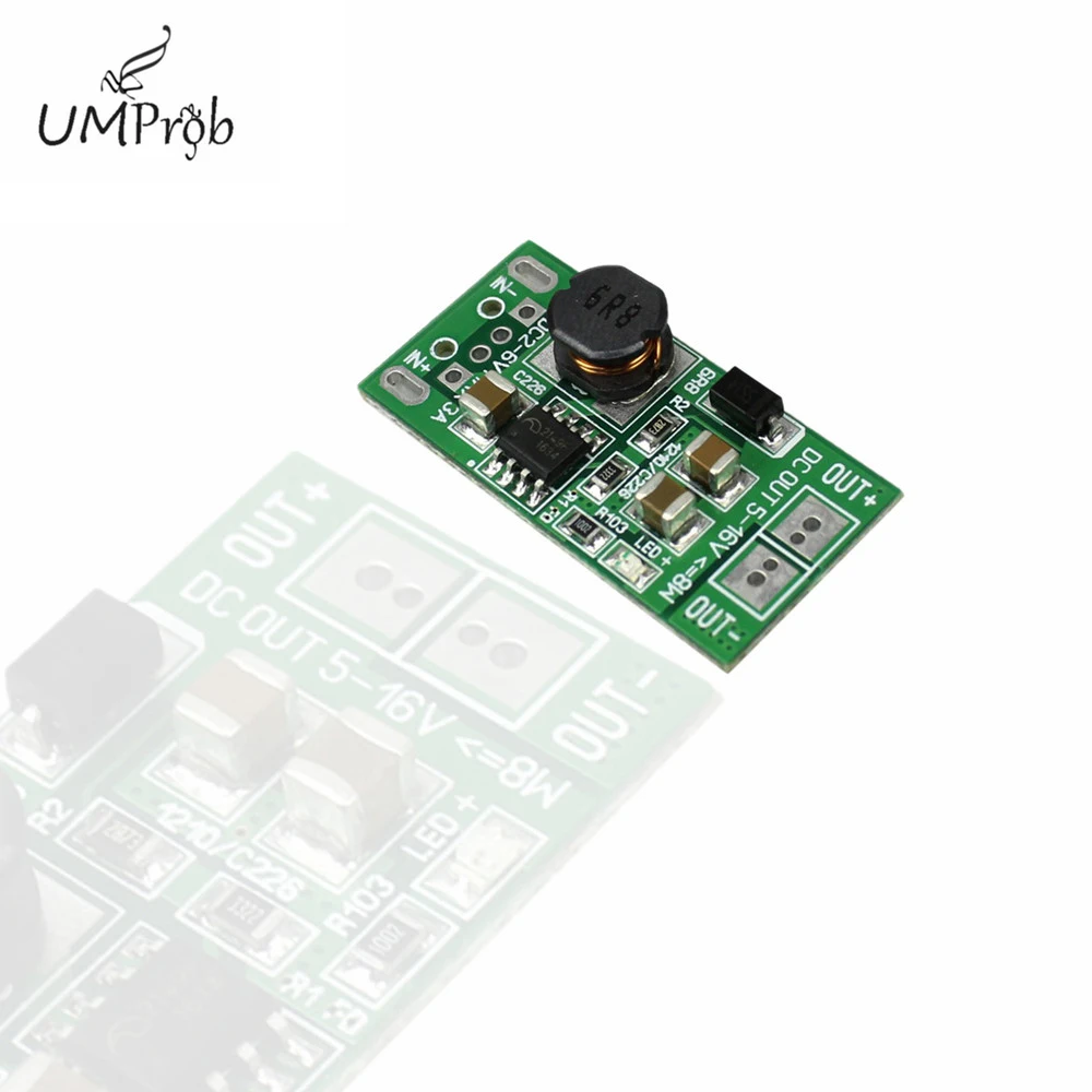8 Вт USB вход DC 5 В до 12 повышающий усилитель конвертера блок питания Модуль