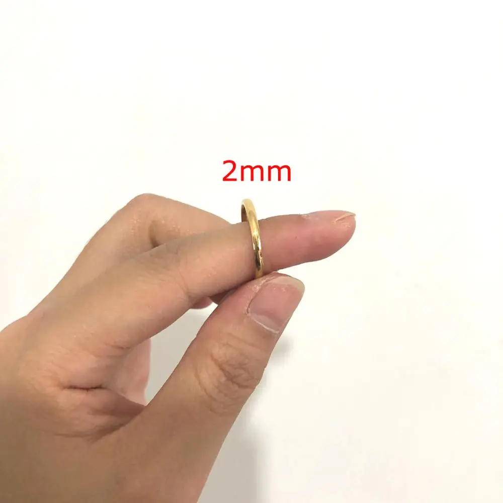 Обручальное кольцо из нержавеющей стали для мужчин и женщин ювелирное изделие