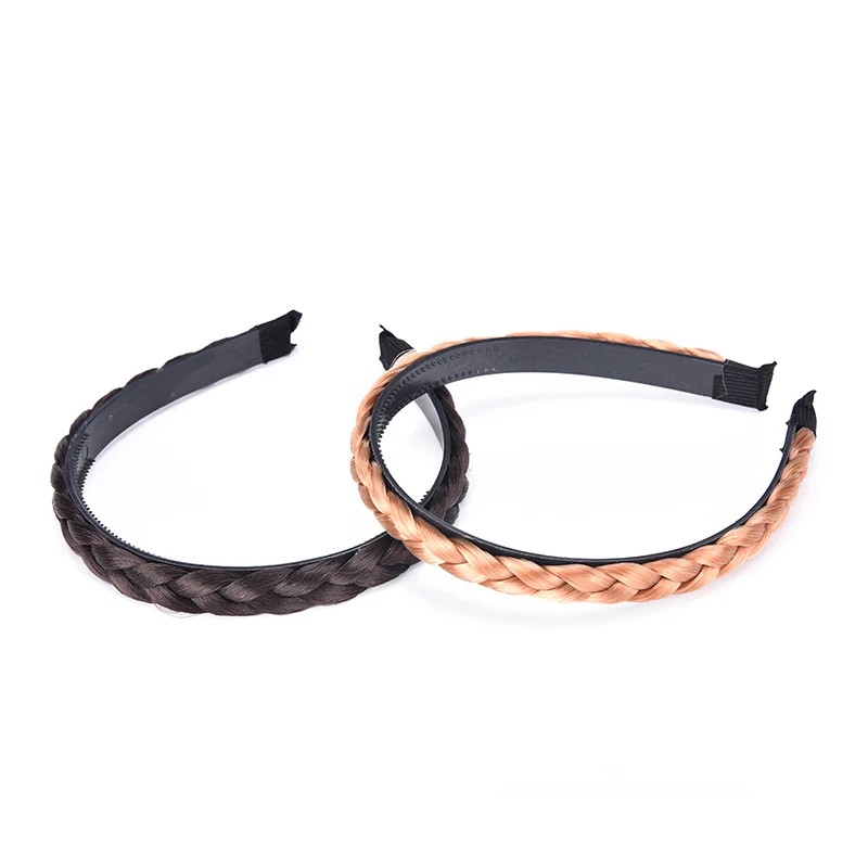 

1PC Korea Style Women Headband Braids Nylon,Polyester Hair Band Girls Headband Lady Hair Accessories 5 Colors