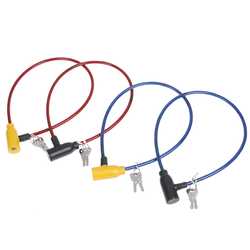 1 шт. велосипедный кабель с 2 ключами|Велосипедный замок| |