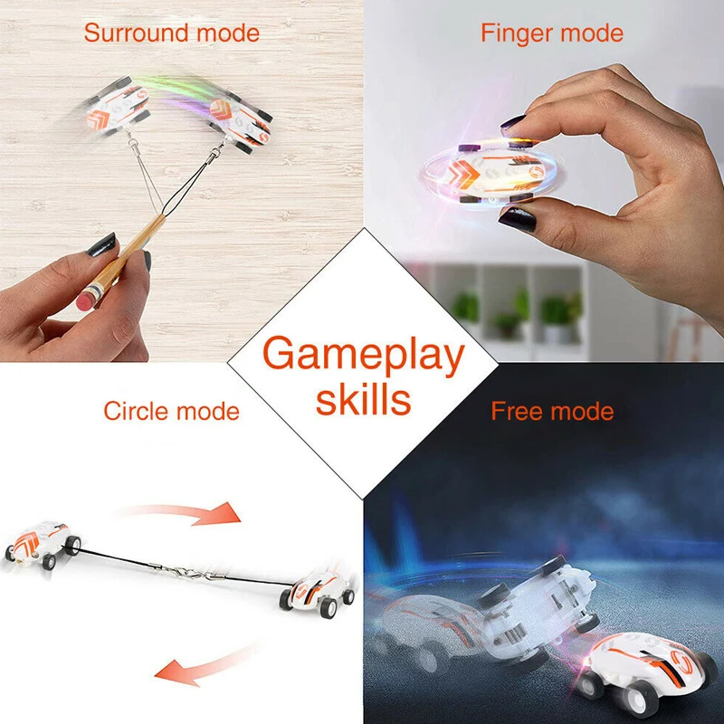 

Mini Toy Car Electronics Flip with LED Light Pocket Racer Stunt High Speed for Kids 2019 New Design Kids Toys Christmas Gift