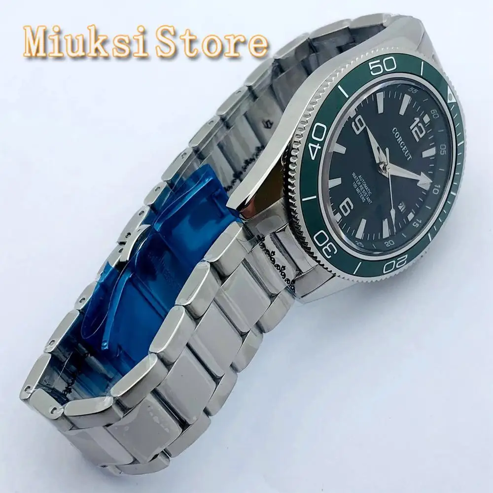 Мужские механические часы corgриста из нержавеющей стали водонепроницаемые