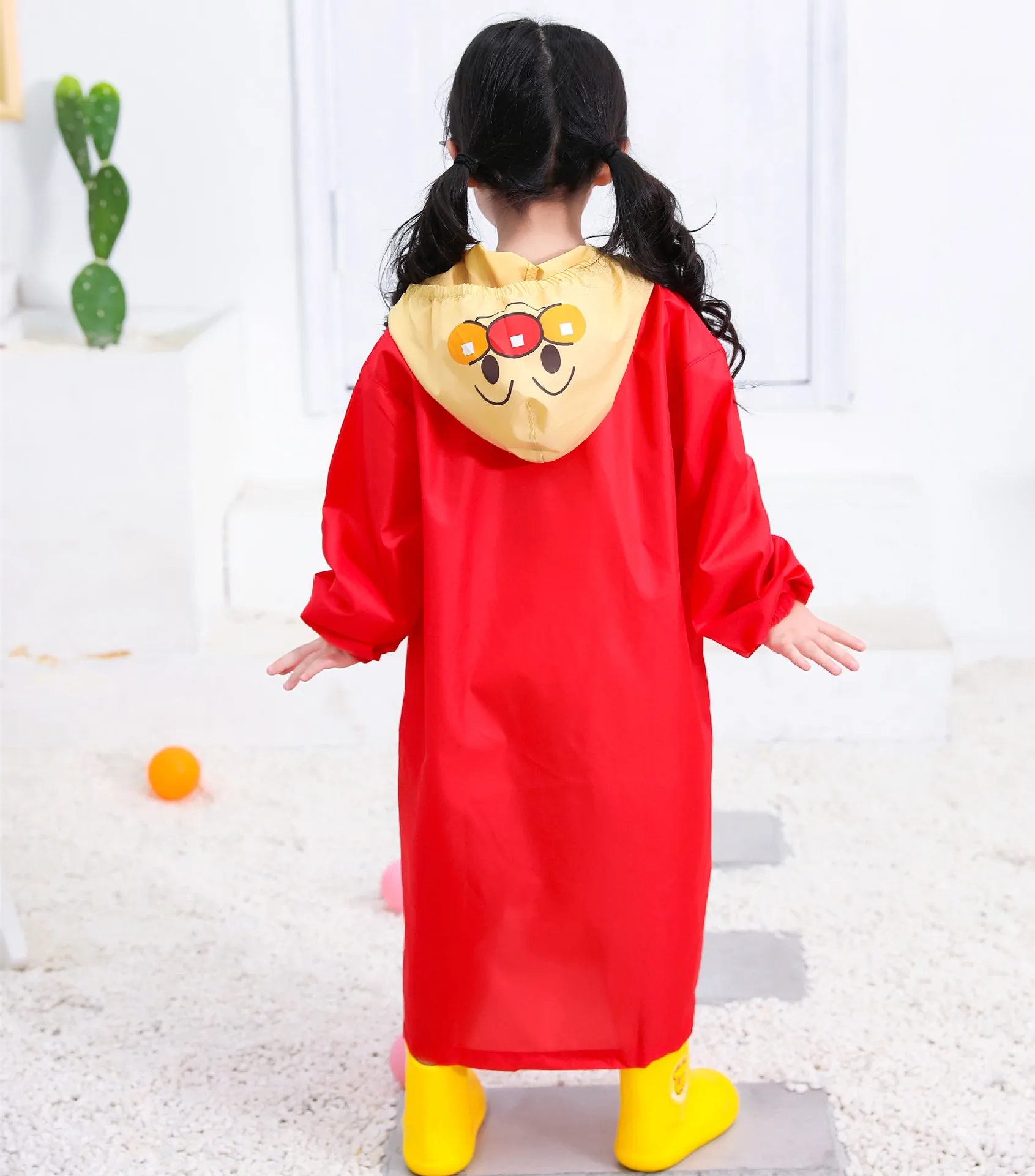 

1pcs Waterproof Kids Raincoat for Children Rain Coat Rainwear/Rainsuit Anpanman Isolation Clothing Jacket Protective Suit