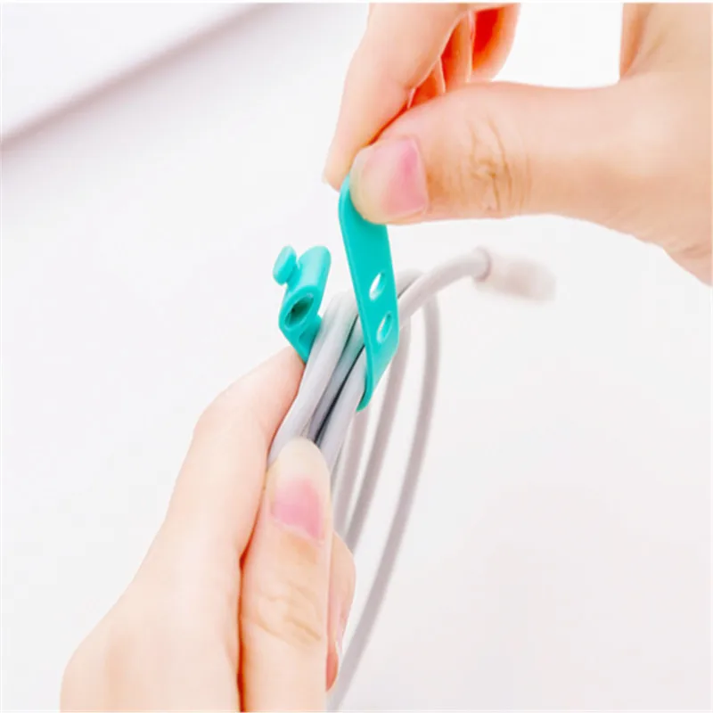 4 шт. держатель для шнура и гарнитуры|Органайзеры кабеля| |