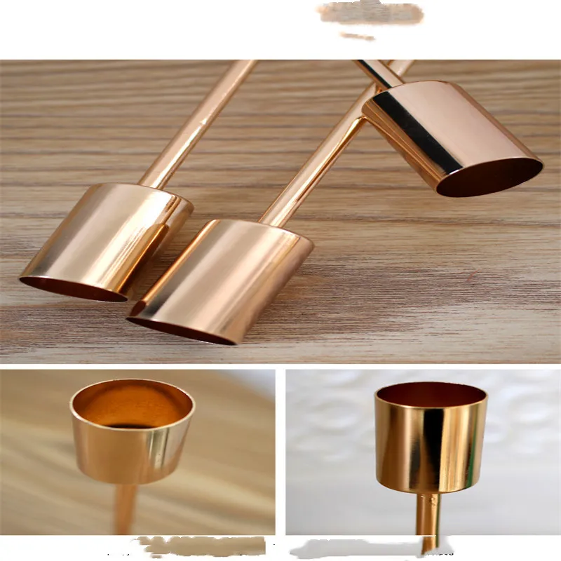 

3 Pcs/ Set 2021 New Metal Candle Holder Simple Golden Wedding Decoration Bar Party Living Room Decoration Home Ornaments