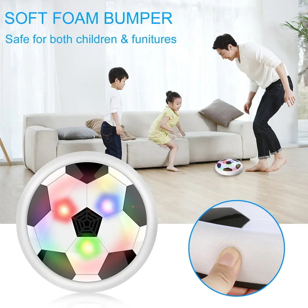 Паровой шар светодиодный свет мигающий воздух Мощность Футбольный Мяч диск