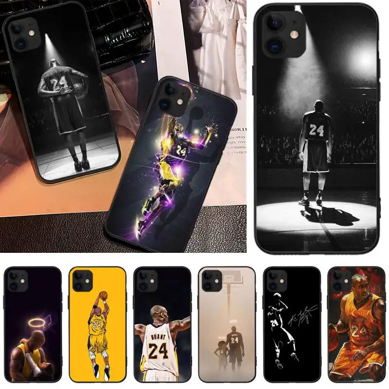 Коби Брайант пользовательские фото мягкий чехол для телефона с изображением