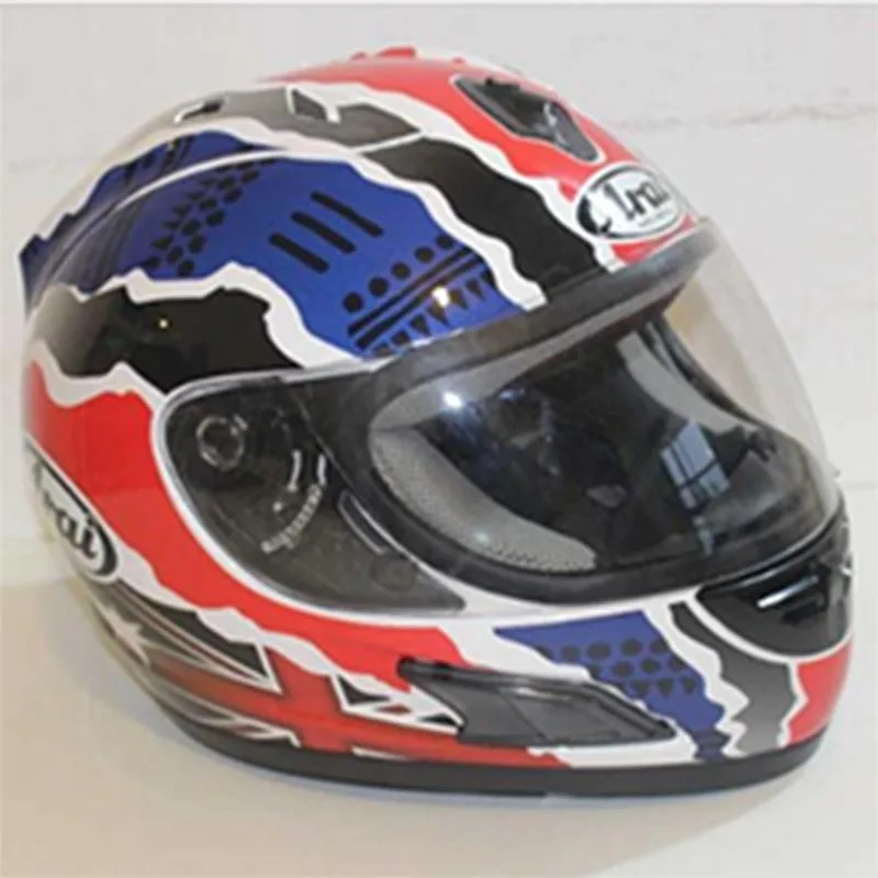 Полный мотоциклетный шлем arai Летний шлем в любой сезон гоночный шлем - Цвет: 5