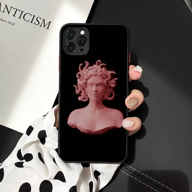 TOPLBPCS Medusa чехол для телефона iPhone 11 12 13 mini pro XS MAX 8 7 6 6S Plus X 5S SE 2020 XR |