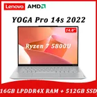 Lenovo YOGA Pro 14s Carbon 2022 Новый OLED Ноутбук AMD R7 5800U 16 Гб ОЗУ 512 ГБ SSD 14 дюймов 2,8 K 90 Гц сенсорный экран Win11 ноутбук ПК