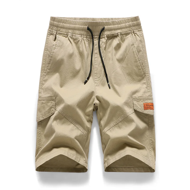 

Мужские повседневные шорты, мужские белые шорты для инструментов, большие корейские модные мужские повседневные шорты, Капри, Мужская Улич...