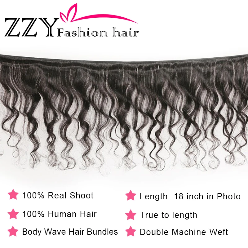 Модные бразильские волосы волнистые плетение пучки 4 шт./лот не Реми человеческие