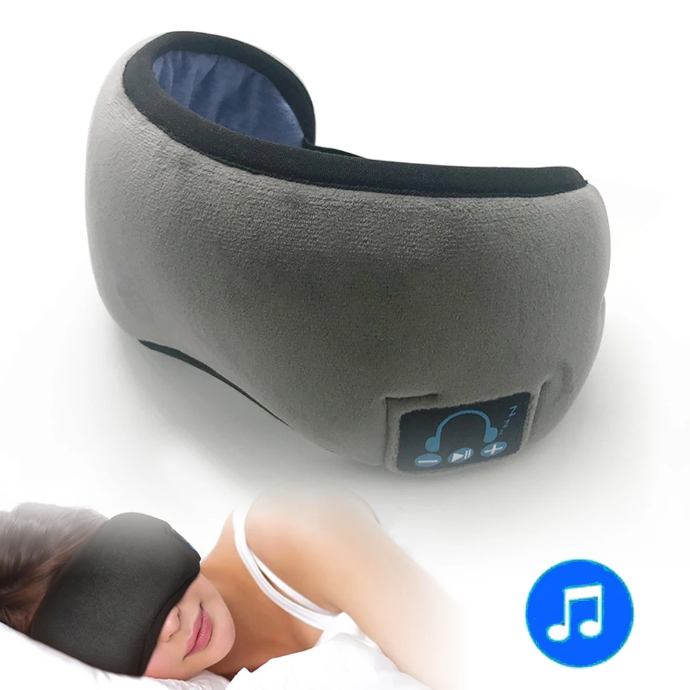 Беспроводные Bluetooth наушники маска наушник для сна моющийся со встроенными