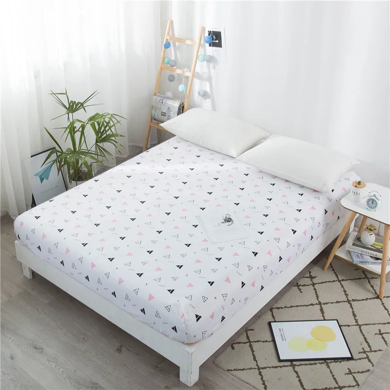 type 8 Шлифовальный тканевый простынь с мультяшным рисунком, брендовый наматрасник для кровати, простыни с эластичной лентой 150*200 180*200, постельное белье - Цвет: type 8