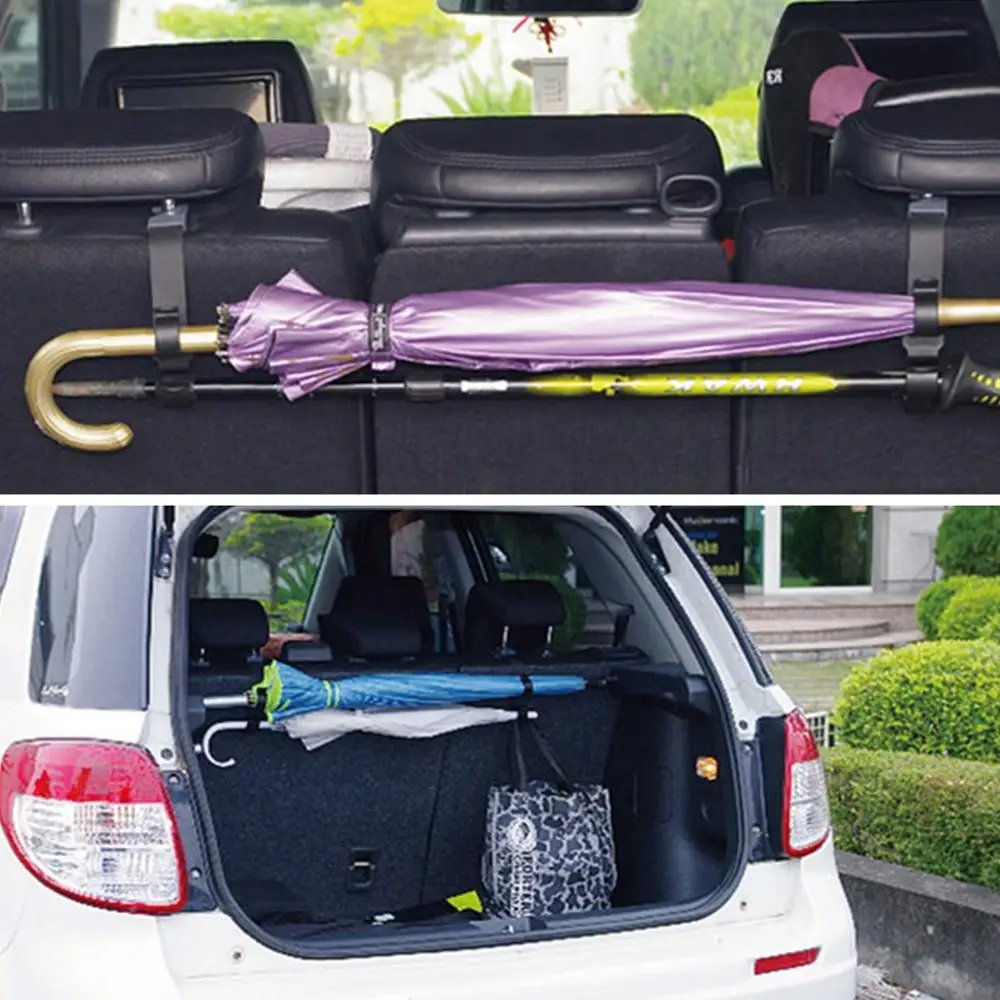 2X крепеж для подголовника автомобильного сиденья крючки держатель сумка с