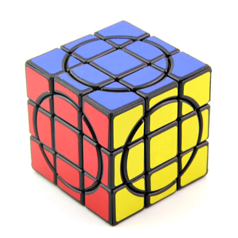 Mf8 Crazy 3x3x3 Eight planets Magic cube Puzzle black 5.7cm Earth Neptune MarsSaturn Venus Jupiter Mercury Uranus X'mas birthday | Игрушки